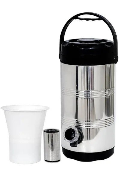 ENERGY WELLNESS innovations Portable Stainless Steel Alkaline Water Making Jar