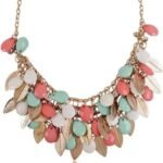Leafy Statement Alloy Necklace