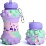 SOLDTRUE Collapsible Silicone Water Bottle