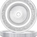 Glass Dinner Plate Glassware Tableware Serving Plates Set