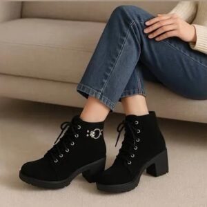 Street Style Store Black Knee Length