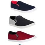 Men's Casual Slip-On Sneaker Combo Pack.